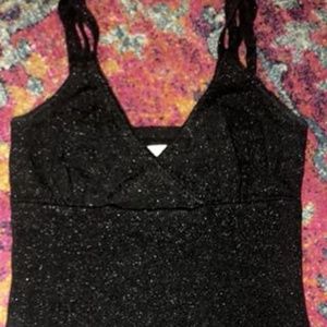 glitter tank top